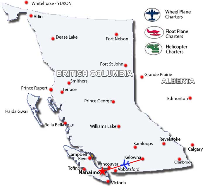 Nanaimo Charter Flights
